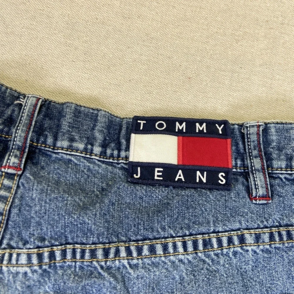 Tommy Hilfiger Shorts Mens 34 Carpenter Jorts Jean Hip Hop Vintage 90s Y2k